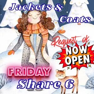 12/26 FRI 🍬 JACKETS & COATS 🍬 SHARE 6
